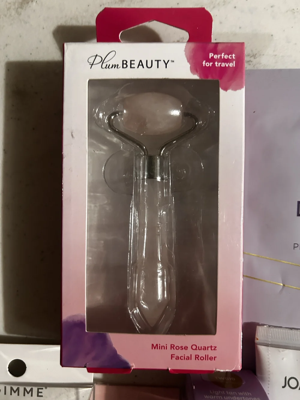 Joah Makeup Bundle Skincare Face Foundation Rose Quartz Facial Roller More